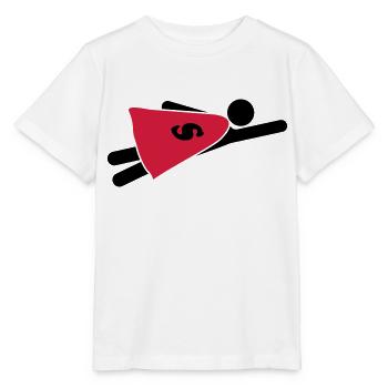 Super Hero - T-shirt bio MINI CREATOR Stanley/Stella Enfant - blanc - Devant - Maike (125cm)