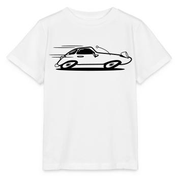 Sports car car car car fast - Stanley/Stella MINI CREATOR Kids’ T-Shirt - white - Front - Maike (125cm)