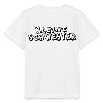 Kleine Schwester - Stanley/Stella Kinder T-Shirt MINI CREATOR  - Weiß - Vorne - Maike (125cm)