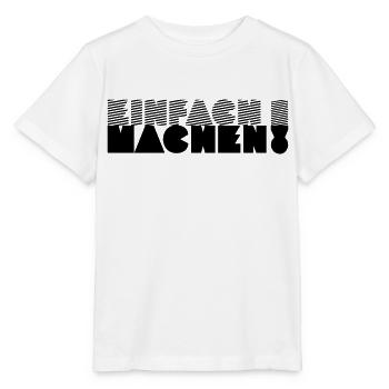 EINFACH MACHEN! - Stanley/Stella Kinder T-Shirt MINI CREATOR  - Weiß - Vorne - Maike (125cm)