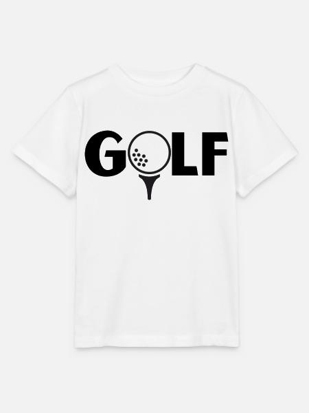 golf - T-shirt bio MINI CREATOR Stanley/Stella Enfant - blanc