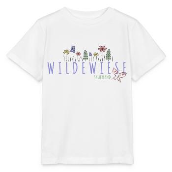 Wildewiese im Sauerland - Stanley/Stella Kinder T-Shirt MINI CREATOR  - Weiß - Vorne - Maike (125cm)