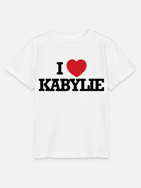 Ich liebe Kabylie - Stanley/Stella Kinder T-Shirt MINI CREATOR - Weiß