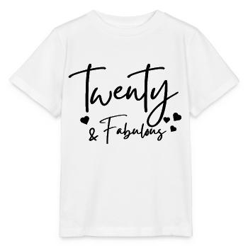 vingt fabuleux - T-shirt bio MINI CREATOR Stanley/Stella Enfant - blanc - Devant - Maike (125cm)