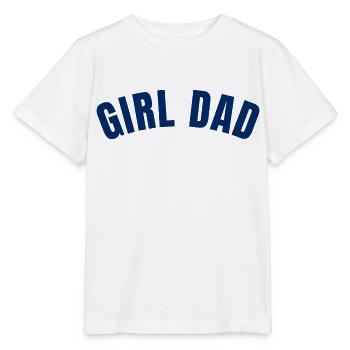 girl dad - T-shirt bio MINI CREATOR Stanley/Stella Enfant - blanc - Devant - Maike (125cm)