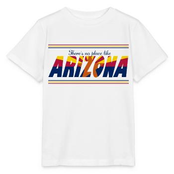 Es gibt keinen Ort wie Arizona - Stanley/Stella Kinder T-Shirt MINI CREATOR  - Weiß - Vorne - Maike (125cm)
