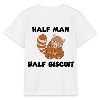 Mi-homme, mi-biscuit - T-shirt bio MINI CREATOR Stanley/Stella Enfant - blanc - Devant - Maike (125cm)