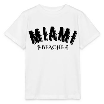 Miami Beach - Stanley/Stella MINI CREATOR Kids’ T-Shirt - white - Front - Maike (125cm)