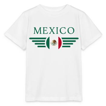 Mexiko - Stanley/Stella Kinder T-Shirt MINI CREATOR  - Weiß - Vorne - Maike (125cm)