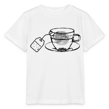 Moon Cup - Stanley/Stella MINI CREATOR Kids’ T-Shirt - white - Front - Maike (125cm)