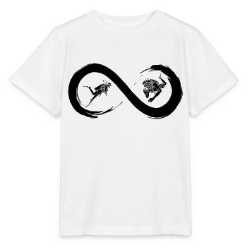 Tauchen bis ins Unendliche - Stanley/Stella Kinder T-Shirt MINI CREATOR  - Weiß - Vorne - Maike (125cm)
