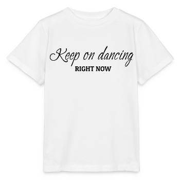 Dancing Dance Music - Stanley/Stella MINI CREATOR Kids’ T-Shirt - white - Front - Maike (125cm)