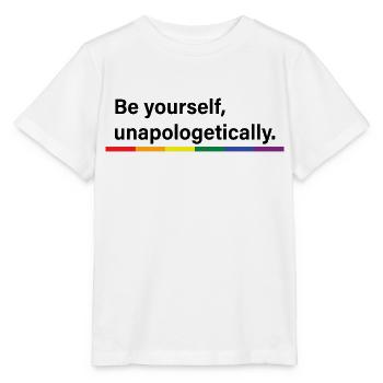 Be yourself - Stanley/Stella MINI CREATOR Kids’ T-Shirt - white - Front - Maike (125cm)