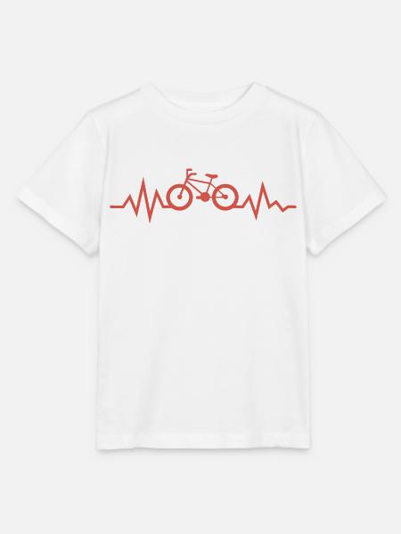 Fahrrad - Stanley/Stella Kinder T-Shirt MINI CREATOR - Weiß