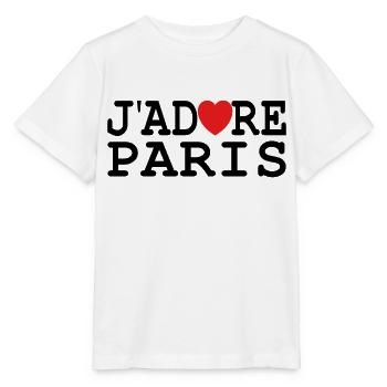 J’Adore Paris: A Declaration of Love for the City - Stanley/Stella MINI CREATOR Kids’ T-Shirt - white - Front - Maike (125cm)