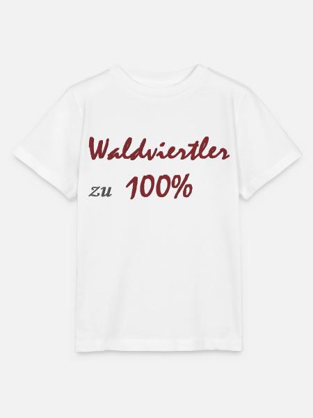 Waldviertler zu 100% - Stanley/Stella Kinder T-Shirt MINI CREATOR - Weiß
