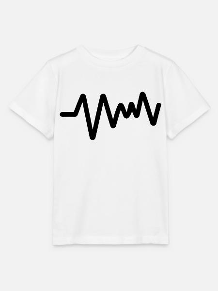 Puls, Herzschlag - Stanley/Stella Kinder T-Shirt MINI CREATOR - Weiß