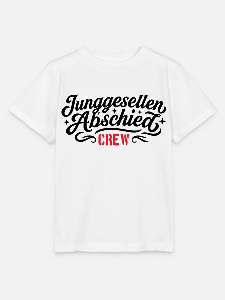 Junggesellen Abschied Crew - Stanley/Stella Kinder T-Shirt MINI CREATOR - Weiß
