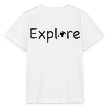 Explore - T-shirt bio MINI CREATOR Stanley/Stella Enfant - blanc - Devant - Maike (125cm)