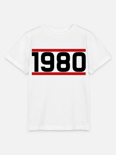 Alte Schule 1980 - Stanley/Stella Kinder T-Shirt MINI CREATOR  - Weiß