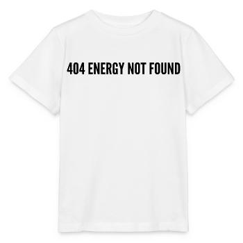 404 energy not found - Stanley/Stella MINI CREATOR Kids’ T-Shirt - white - Front - Maike (125cm)
