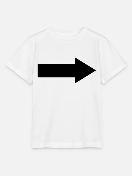 Pfeil - Stanley/Stella Kinder T-Shirt MINI CREATOR - Weiß