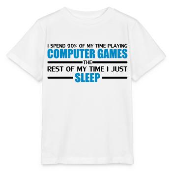 Computer Games - Stanley/Stella MINI CREATOR Kids’ T-Shirt - white - Front - Maike (125cm)