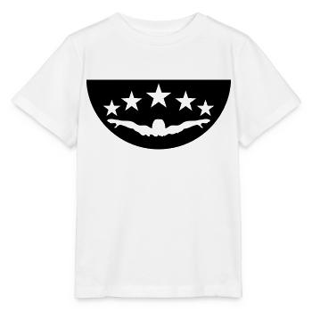 semicircle circle round palms island beach holiday fe - Stanley/Stella MINI CREATOR Kids’ T-Shirt - white - Front - Maike (125cm)