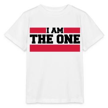 i_am_the_one - Stanley/Stella MINI CREATOR Kids’ T-Shirt - white - Front - Maike (125cm)