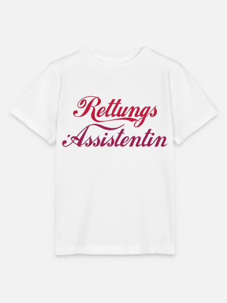 Rettungs-Assistentin mittig - Stanley/Stella Kinder T-Shirt MINI CREATOR - Weiß