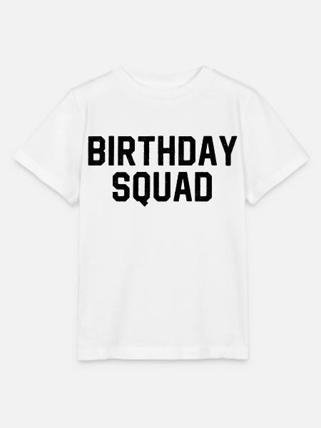 Birthday Squad - Stanley/Stella Kinder T-Shirt MINI CREATOR - Weiß