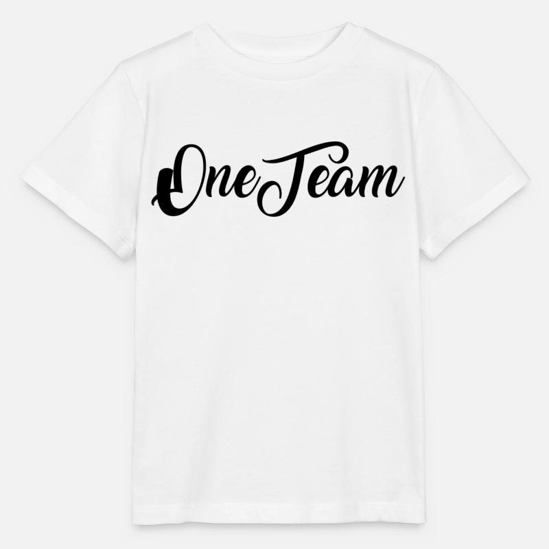 One Team - T-shirt bio MINI CREATOR Stanley/Stella Enfant - blanc