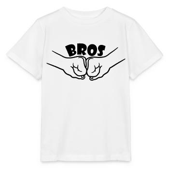 2 Bros Team - Stanley/Stella Kinder T-Shirt MINI CREATOR  - Weiß - Vorne - Maike (125cm)