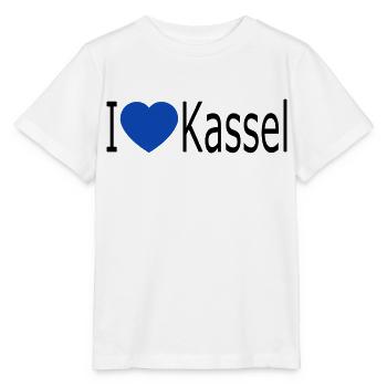 J’adore Kassel - T-shirt bio MINI CREATOR Stanley/Stella Enfant - blanc - Devant - Maike (125cm)