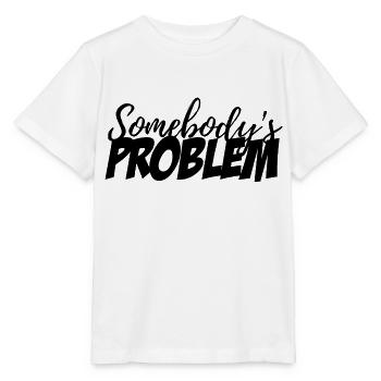 Problème de quelqu’un - T-shirt bio MINI CREATOR Stanley/Stella Enfant - blanc - Devant - Maike (125cm)