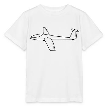 Planeur - T-shirt bio MINI CREATOR Stanley/Stella Enfant - blanc - Devant - Maike (125cm)