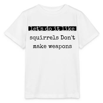 funky present pride global peace 60s awesome gift - Stanley/Stella MINI CREATOR Kids’ T-Shirt - white - Front - Maike (125cm)