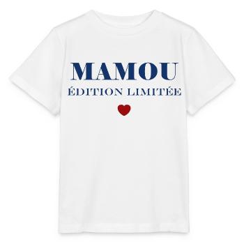 Edition limitée mamou - T-shirt bio MINI CREATOR Stanley/Stella Enfant - blanc - Devant - Maike (125cm)