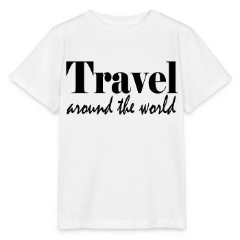 TRAVEL AROUND THE WORLD - Stanley/Stella MINI CREATOR Kids’ T-Shirt - white - Front - Maike (125cm)