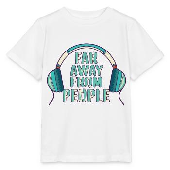 Kopfhörer - Stanley/Stella Kinder T-Shirt MINI CREATOR  - Weiß - Vorne - Maike (125cm)