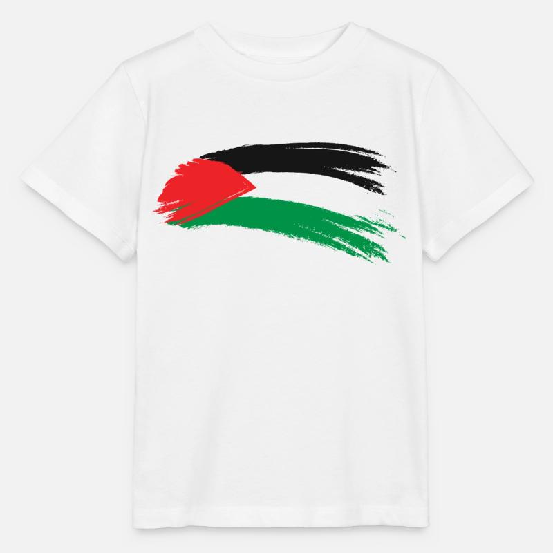 palestine - T-shirt bio MINI CREATOR Stanley/Stella Enfant - blanc