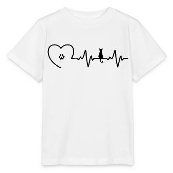 Cat Lovers - Stanley/Stella MINI CREATOR Kids’ T-Shirt - white - Front - Maike (125cm)