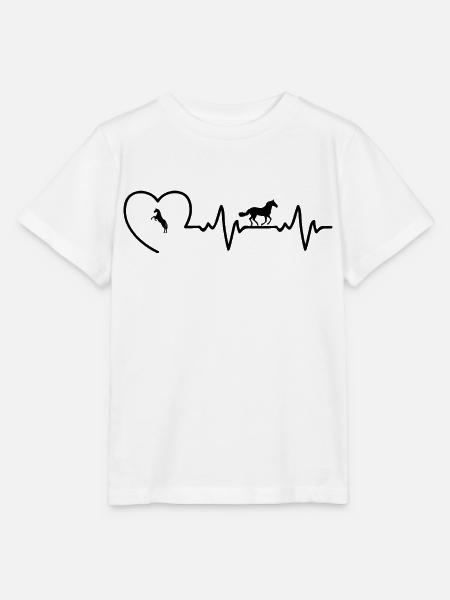 Pferdeliebhaber - Stanley/Stella Kinder T-Shirt MINI CREATOR - Weiß