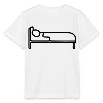 lit - T-shirt bio MINI CREATOR Stanley/Stella Enfant - blanc - Devant - Maike (125cm)