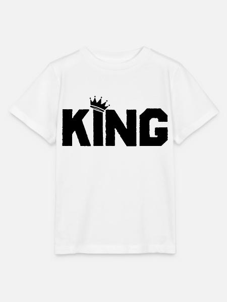 king - Stanley/Stella Kinder T-Shirt MINI CREATOR - Weiß