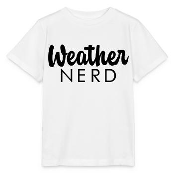 Météo Nerd 3 - T-shirt bio MINI CREATOR Stanley/Stella Enfant - blanc - Devant - Maike (125cm)