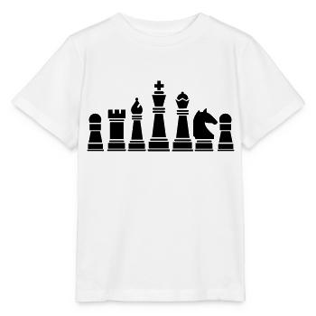 Chess pieces - Stanley/Stella MINI CREATOR Kids’ T-Shirt - white - Front - Maike (125cm)