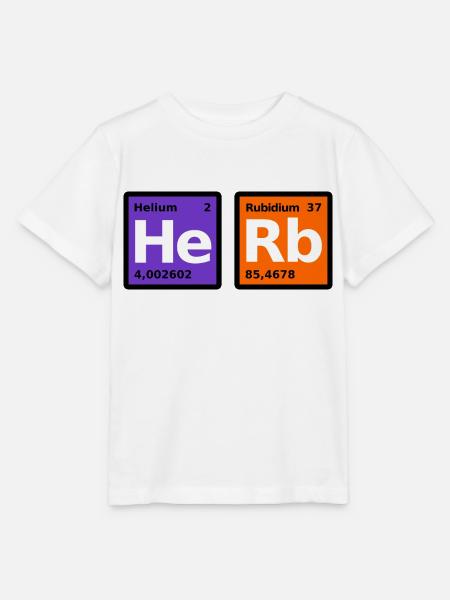 HeRb - Stanley/Stella Kinder T-Shirt MINI CREATOR - Weiß