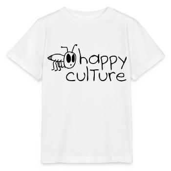 happy culture - T-shirt bio MINI CREATOR Stanley/Stella Enfant - blanc - Devant - Maike (125cm)