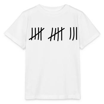 tage_zaehlen_13 - Stanley/Stella Kinder T-Shirt MINI CREATOR  - Weiß - Vorne - Maike (125cm)